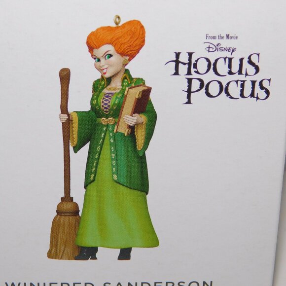 2023 Hallmark Hocus Pocus Winifred Sanderson Halloween Christmas Ornament NEW - Picture 4 of 7